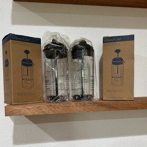 Two Pampered Chef Salad Dressing Bottles